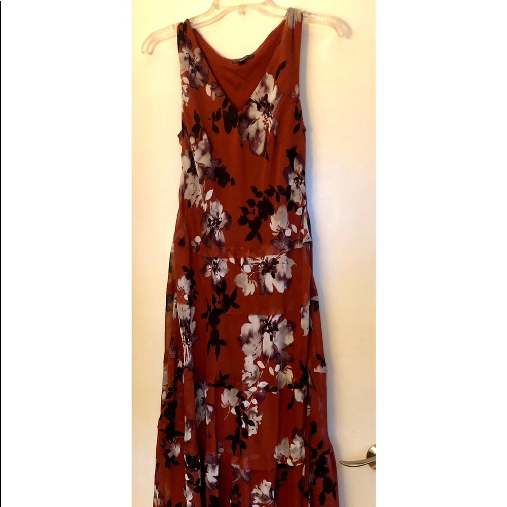 Simply Vera floral chiffon dress